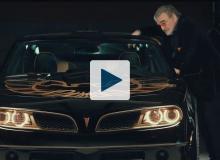 Burt Reynolds and the new Bandit Trans Am