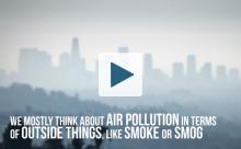 Polluted city air