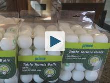 Ping pong balls