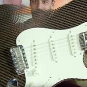 Cardboard Fender Stratocaster
