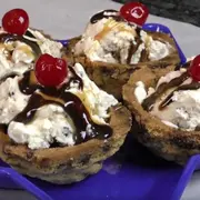 Cookie Ice Cream Bowls