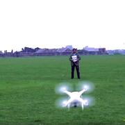 Drone about to hit the camera