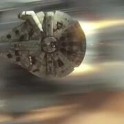 Millennium Falcon in Star Wars: The Force Awakens