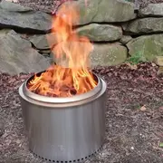 A fire pit