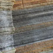 Layers of sediment