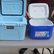 Two ice chests