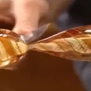 Molten glass