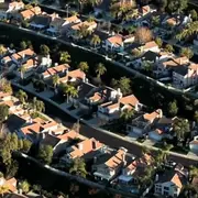 Houses in the suburbs