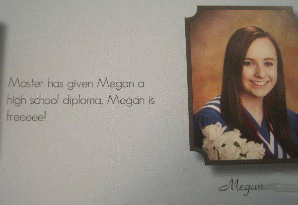 Master has given Megan...